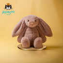Jellycat英国致臻系列害羞维洛&罗莎邦尼兔毛绒玩具可爱兔子玩偶 粉红色 害羞罗莎邦尼兔 31cm