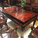 国标印尼茶桌红酸枝实木明清泡茶台 印尼2米5件茶台 整装