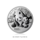 华泉钱币 2024年熊猫金银纪念币 熊猫币 熊猫金银币 带证书盒子 30克铂金币金总原证书（豹子号）