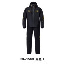 禧玛诺（SHIMANO）24新款RT-150/151X RB-130W钓鱼套装矶钓服防水防风透气钓鱼服 24款 RB-150X 钓鱼套装 黑色 XL