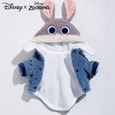 迪士尼朱迪猫狗通用秋冬款小狗泰迪中小型犬比熊柯基宠物冬季保暖猫衣服