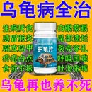 乌龟专用药肺炎腐皮腐甲蒙眼白眼病巴西龟草龟万能护龟宝 100g 1瓶 【100片】当晚见校