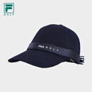 斐乐（FILA）2024春季新款高尔夫运动帽遮阳帽鸭舌帽官方女款棒球帽 传奇蓝-NV XS