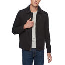 Tommy Hilfiger 汤米·希尔费格 男士休闲棉质轻质高尔夫夹克 商务运动通勤外套 Black Medium