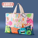 OIMG幼儿园被子收纳袋装被子的牛津布搬家行李袋儿童大容量学生棉被褥 聚会【耐磨牛津布】 特大号80*65【适合儿童被子三件