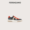 【9成新】菲拉格慕（Ferragamo）男士深灰色休闲鞋 0776672_M  _ 90/43码 礼物送男友