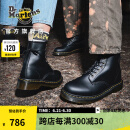 马丁（DR.MARTENS）Vegan 1460 经典流行黑色男女款8孔马丁靴 黑色 41