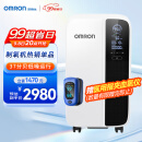 欧姆龙（OMRON）轻音5L家用制氧机 医用分子筛老人孕妇高氧浓度大流量氧气机 带雾化智能遥控触屏语音 Y-511W