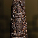 宝玺灵天然野沉香沉水千手观音精品雕工男女挂牌木制文玩收藏品送礼保证
