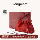 Songmont山下有松蛇年生肖礼盒百纳系列设计师新款24秋冬 手拿包+烦尽牌 椿花红 现货