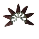 宏伸  塔磨头30mm砂布塔磨头 100个/袋 定制   每捆价格  货期37天