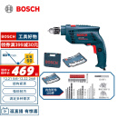 博世（BOSCH）GSB 10 RE set 冲击钻 插电式手电钻工具箱 （100附件套装）