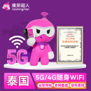 【漫游超人5G】泰国WiFi租赁随身移动无线上网流量出国游全境覆盖 自取 5G网·20GB/天·无限续量