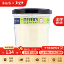 Mrs. Meyers Clean Day梅耶太太 大豆香氛蜡烛 蜡烛无烟香味蜡烛助眠蜡烛大豆蜡 柠檬马鞭草香 205克