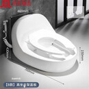 恒洁蹲坐两用马桶一体二合一可蹲可坐双用台式蹲坑坐便器 B款蛋型高坐无盖送喷枪 305mm