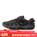 迈乐（Merrell）运动户外溯溪鞋ALL OUT BLAZE轻便透气耐磨防滑速干休闲鞋 J65105 黑红（男款） 40