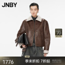 江南布衣（JNBY）【商场同款】24冬新品仿皮衣皮毛一体外套5OAA12090 219/棕咖 L