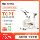 MOKFITNESSMOK(摩刻)-S10动感单车家用健身房智能磁控专业减肥运动器材静音 S10旗舰版（冰川白）强阻系统