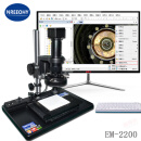 nreeohy电子显微镜EM-2200 Sony CMOS传感器精密机械齿传动张力可调10-225倍 EM-2200 现货