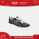 蔻驰（COACH）【礼物】奥莱男士CITYSOLE运动鞋休闲鞋黑色低帮平跟通勤百搭 黑色 41