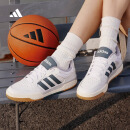 adidas ENTRAP休闲少年感复古篮球鞋男女春季新款阿迪达斯官方 白色/蓝色     42