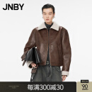 江南布衣（JNBY）【商场同款】24冬新品仿皮衣皮毛一体外套5OAA12090 219/棕咖 S