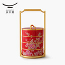 永丰源（auratic）抱甜蜜 5头陶瓷糖果盒（125mm）乔迁礼结婚拜访 节日礼品 抱甜蜜5头糖果盒（125mm） 4层