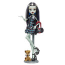 Monster High 弗兰基·斯坦娃娃 复刻版可动关节 配件齐全 收藏展示玩具