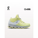昂跑（On） Cloudtrax Waterproof 女款防泼水户外徒步登山靴 Glacier/Zest 冰川灰/柠檬黄 37