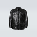 汤姆.福特（TOM FORD） 男士 皮革战地夹克 P00992006 黑色 L CN 185/100A
