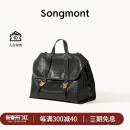 Songmont山下有松山行系列游历公文包复古皮双肩包 烟墨黑小号 现货