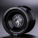 赟娅金属悠悠球比赛专用死睡眠专业10珠轴承溜溜球铝合金yoyo球玩具 死神黑【送活睡眠轴承】