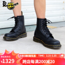 马丁（DR.MARTENS）1460 Nappa女款春季舒适百搭哑光软皮黑色女马丁靴 黑色 38