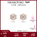 施华洛世奇（SWAROVSKI）新年礼物 MAGIC 耳饰耳钉耳环轻奢饰品送女友老婆生日礼物女 镀玫瑰金色 5627348