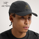 ARC'TERYX始祖鸟 BIRD WORD CAP 透气 男女同款 弯檐帽 24K BLACK/黑色 L-XL