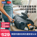 智高CHICCO儿童安全座椅增高垫isofix3-12岁婴儿车载便捷宝宝坐垫灰色