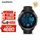 佳明（GARMIN）Forerunner965铁三多频多星跑步游泳滑雪智能户外运动手表极夜黑