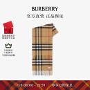 博柏利（BURBERRY）【新年礼物】围巾男女 格纹羊绒围巾