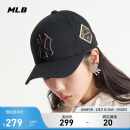 MLB帽子男女刺绣硬顶棒球帽运动四季遮阳帽3ACP8501N-50GOS-F/金色