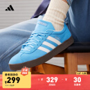 adidas「T头鞋」VL COURT CLASSIC复古板鞋德训鞋阿迪达斯轻运动   蓝色/亮白/树脂黄   38