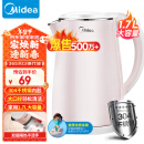 美的（Midea）电水壶烧水壶电热水壶1.7升大容量暖水壶 家用智能自动断电开水壶MK-HJ1705