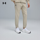 安德玛（Under Armour）UA Vibe男子梭织运动休闲束脚长裤1386557 卡其灰289 L
