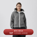 加拿大鹅（Canada Goose）Chilliwack 女士白标羊毛抓绒外套飞行员夹克大鹅外套 7102W1 99 米灰色 M