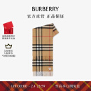 博柏利（BURBERRY）【新年礼物】围巾男女 格纹羊绒围巾