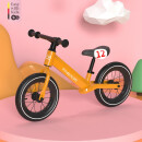 KinderKraft 德国KK平衡车儿童滑步车无脚踏单车自行车2岁小孩12寸 橙色充气升级款