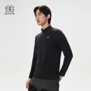 KOLON SPORT可隆男登山S-FUNCTIONAL长袖内搭半拉链吸湿速干T恤