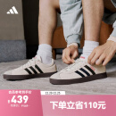 adidas「T头鞋」VL COURT 2.0复古休闲板鞋德训鞋阿迪达斯轻运动 灰色/黑色/红色JS3003 38