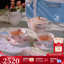 WEDGWOOD[春节不打烊]杜鹃1壶2杯2碟咖啡具套装骨瓷咖啡具茶具套装下午茶 杜鹃1壶2杯2碟