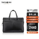 Samsonite新秀丽（Samsonite）男士手提包15英寸电脑包牛皮公文包NP89001