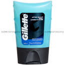 吉列（Gillette）美国吉列男士清爽须后古龙水100ml冰幻COOLWAVE镇静舒缓修复 须后啫喱75ml